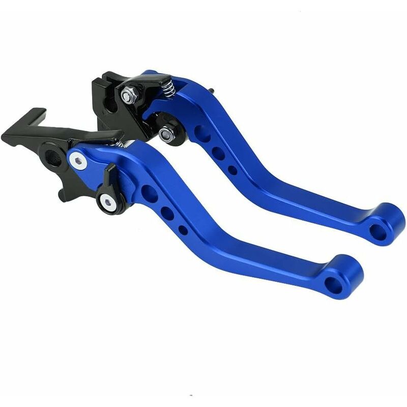 1 Paar Universal 22 Mm 7/8 Cnc-aluminium-motorrad-kupplungstrommel-bremshebel (blau)