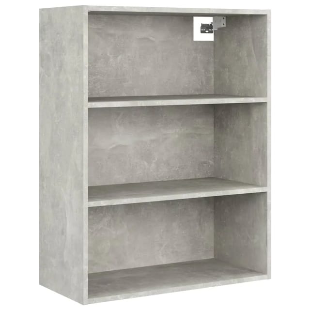 vidaXL Hängeschrank Betongrau 69,5x32,5x90 cm 812316