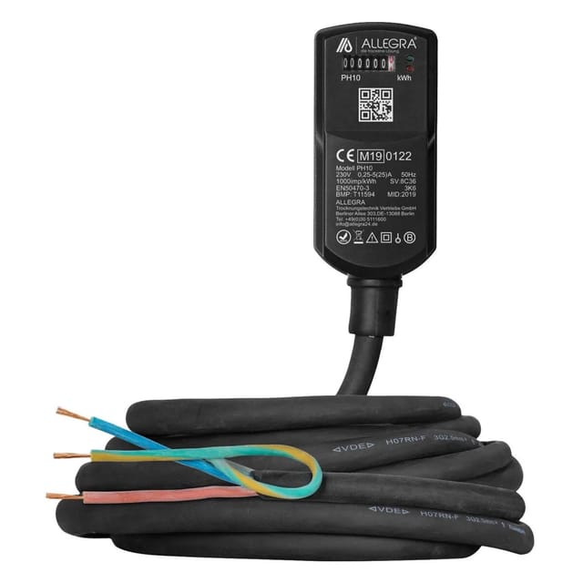 ALLEGRA MID Stromzähler PH10 mit 5m Anschlussleitung H07RN F 3G