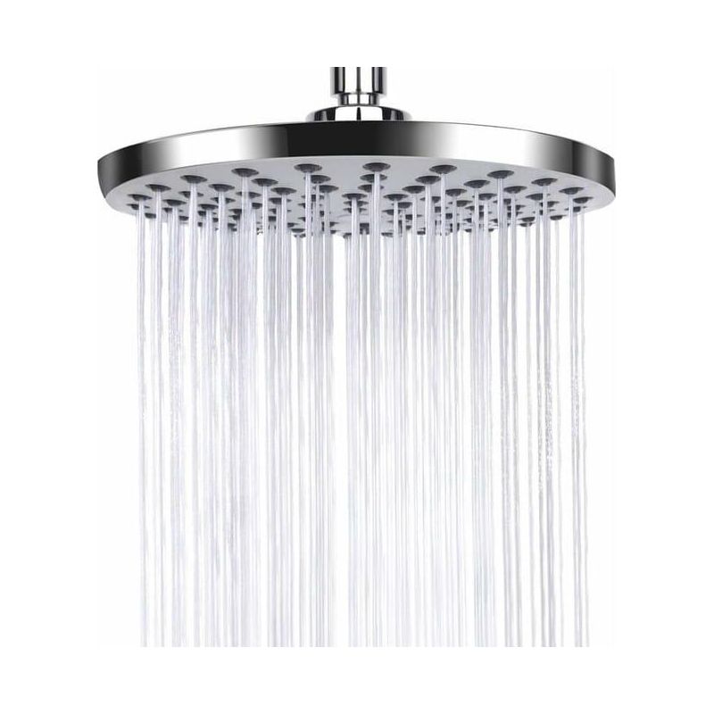 Antikalk-duschkopf, Regenduschkopf, Hochdruck-festduschkopf Mit Wassersparendem Design Für Badezimmer, Silber