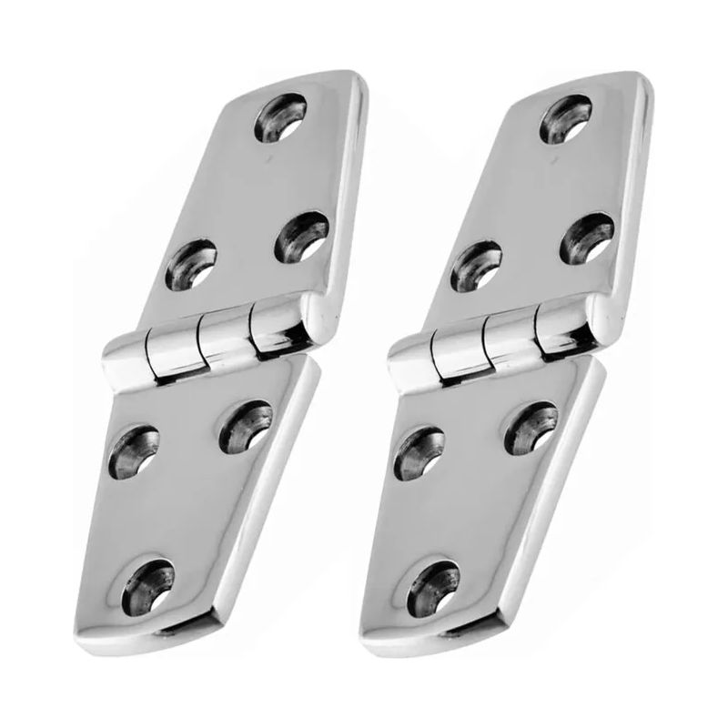 Stück Edelstahl 316 Schiffsscharniere 102 × 38 Mm, Gebrauchte Schranktürscharniere