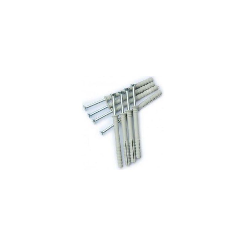 Packung Mit 100 Einschlagankern 8x60 (8 X 60 Mm) Für Holzterrassen Und Andere Befestigungen