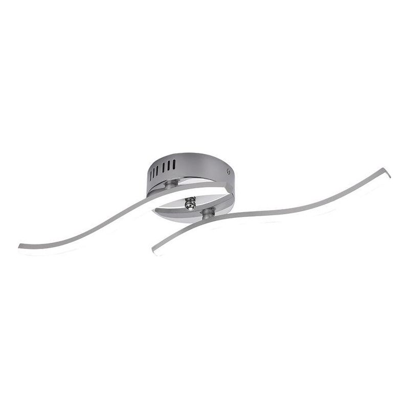 Led-deckenleuchte, 12 W, 1300 Lm, Moderne Acryl-deckenleuchte, Kaltweißes Licht (6500 K), Innenbeleuchtung