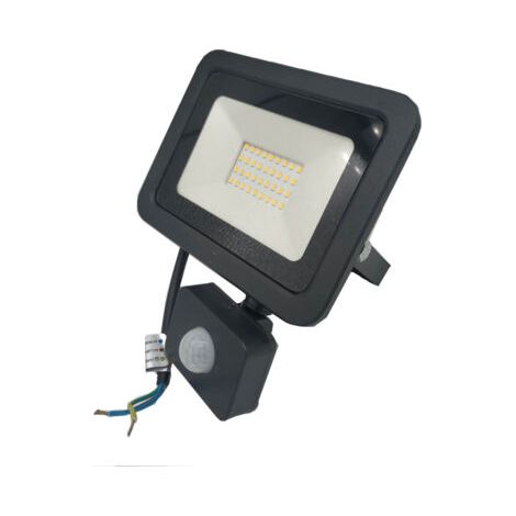 100-w-led-flutlichtstrahler In Kaltweiß Mit Bewegungsmelder, Led-außenstrahler Mit Sensor, Außenbeleuchtung Mit Sensor, 6500 K, Ip54 Für Garten, Garage, Einfahrt