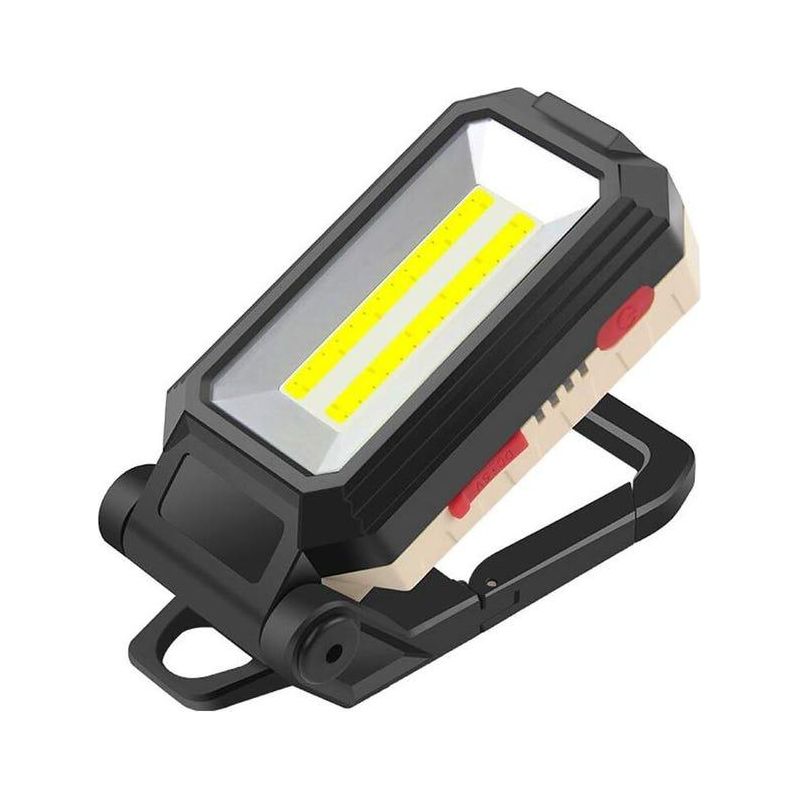 Cob-arbeitsleuchte, 10-w-led-projektor, Tragbare, Wiederaufladbare Inspektionslampe, Magnetische Taschenlampe Mit Usb-anschluss