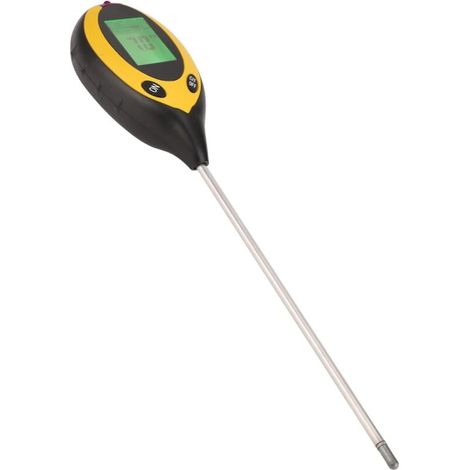 4-in-1 Bodenmessgerät, Bodentest-set Mit Ph-, Temperatur-, Feuchtigkeits- Und Lichtmesser, Ph-meter, Feuchtigkeitsmesser, Sonnenlichtintensitätsmesser Für Anbau, Gartenarbeit, L
