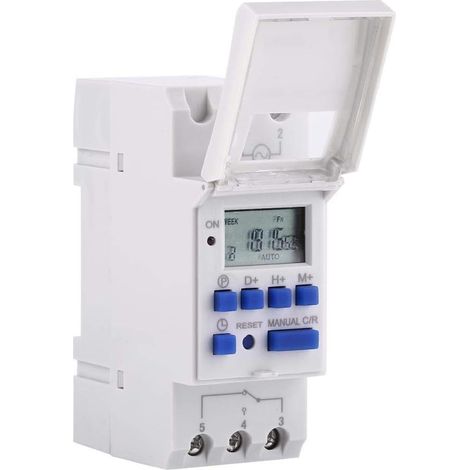 Digitaler Programmierbarer Timer, Timer-steuerung, Digitaler Zeitschalter Mit Lcd-anzeige, Digitaler Wochenzeitschalter Mit Programmierung, Ac220v (220v)