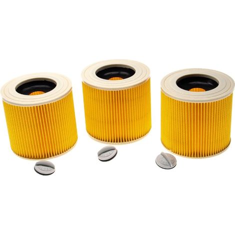 3er-pack Patronenfilter Für Kärcher Nt 27/1 Staubsauger – Waschbarer Faltenfilter F9 – Effiziente Saugleistung Bei Nässe Und Trockenheit