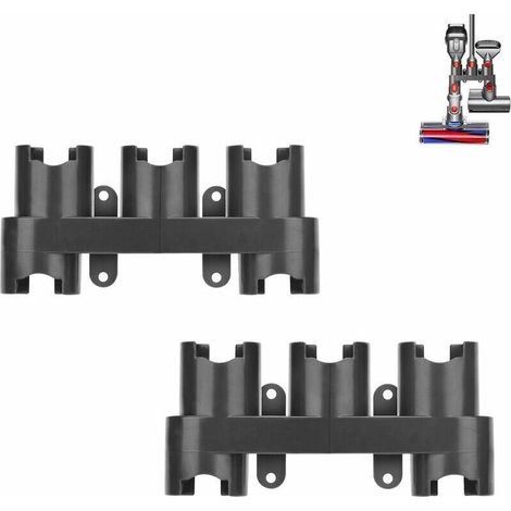 2 Stück Wandhalterung Für Zubehör Von Dyson V11, V10, V8 Und V7, Geeignet Für Verschiedene Bürstenköpfe Oder Düsen