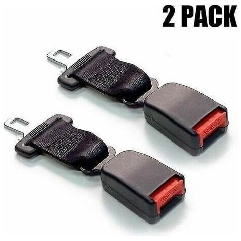 Set Mit 2 Sicherheitsgurtverlängerungen – Auto-sicherheitsgurtschnalle – 23 Cm
