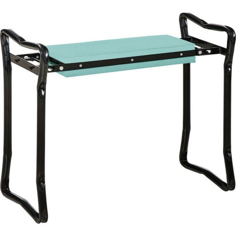 Klappbarer Gartenkniehocker Mit Bequemer Sitzfläche – Ideal Für Die Gartenarbeit, 58 × 28 × 49 Cm