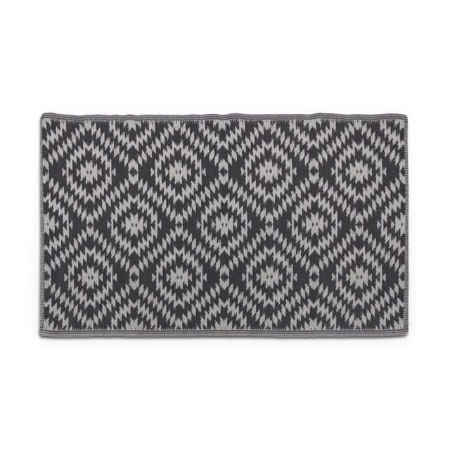 Bestlivings Outdoor Teppich 90x150cm Karo