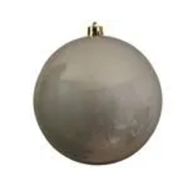 Kaemingk Weihnachtsbaumkugeln Bruchfest 20 cm 1 Stueck Perle Glanz