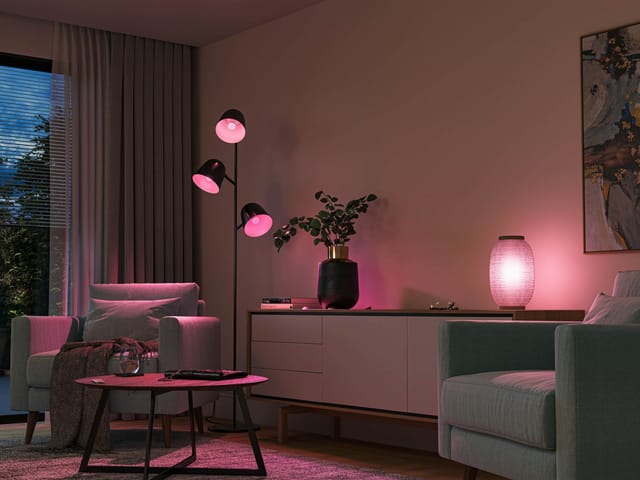 Philips Hue Smart-LED-Leuchtmittel E14 Tropfenform 5W 470lm White&Color Ambiance