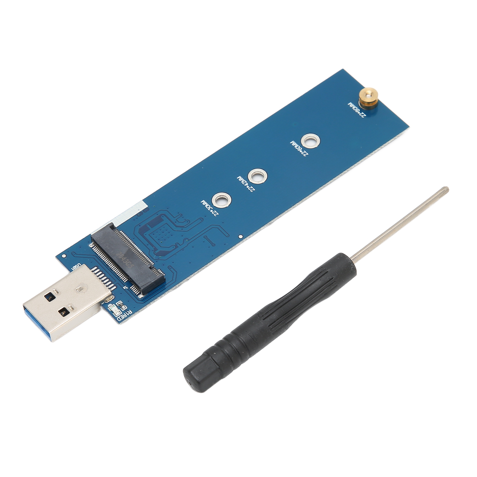 M.2 Sata Auf Usb 3.0 Key-adapter Mit Schraubendreher Für Windows, Linux, Macos