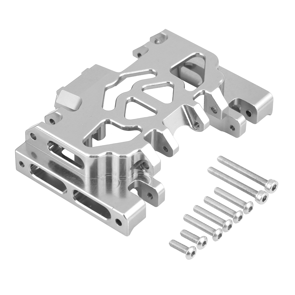 Zwischengetriebegehäuse Aus Aluminiumlegierung Für Trx4 Traxxas Defender Land Rover Chassis (silber)