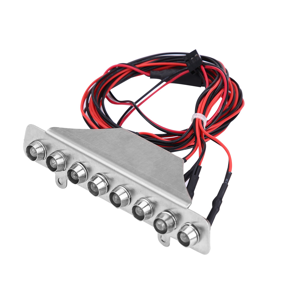 8-led-lichtleiste (weiß/rot) Für Traxxas Udr 1/7 – Scheinwerferzubehör Für Rc-fahrzeuge