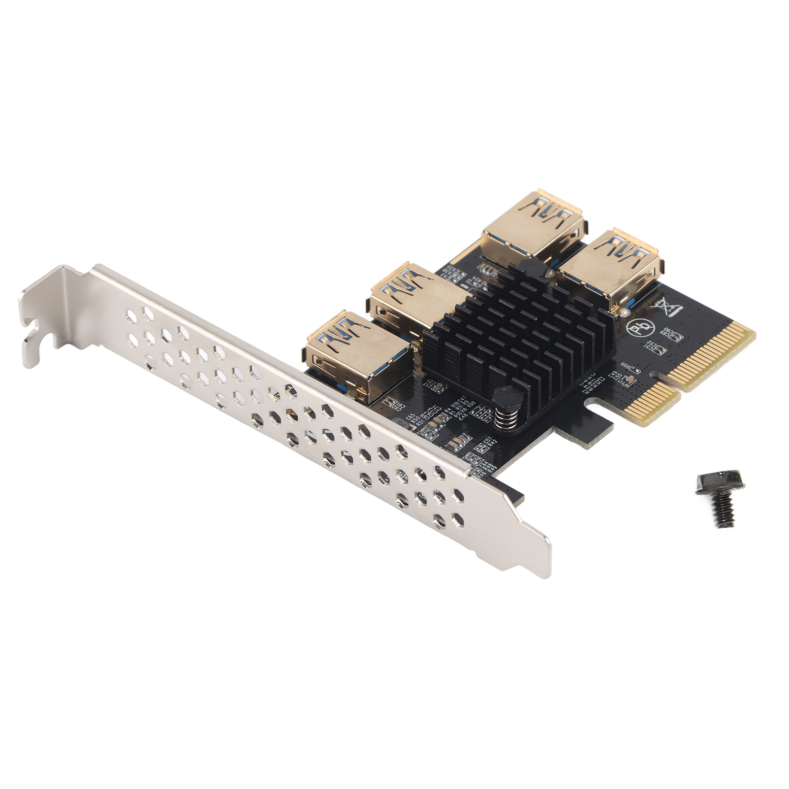 Pci-e 1 Auf 4 Pci Express 16x Erweiterungskarte, Usb 3.0 Adapter Für Kryptowährungs-mining