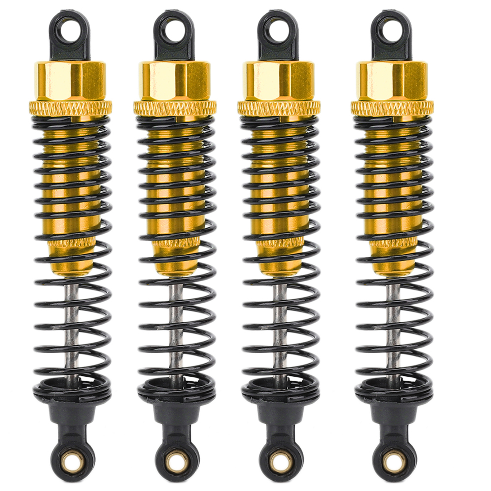 Goldene Metallstoßdämpfer Für Hsp 106004 Ferngesteuertes Auto, Offroad-rc-teile