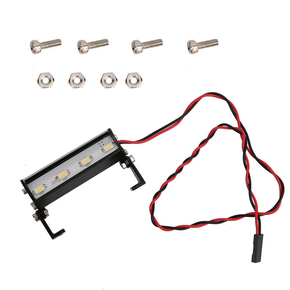 4x Superhelle 55mm Led-scheinwerfer Für Traxxas Teton Summit E-revo 1/16 - Lichtleiste
