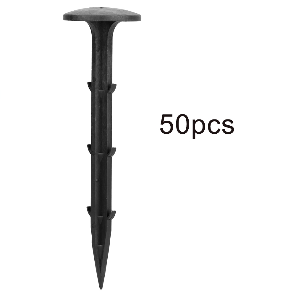 50 Robuste Heringe Für Zelte, Markisen Und Campingausrüstung Aus Strapazierfähigem Kunststoff (11 Cm)