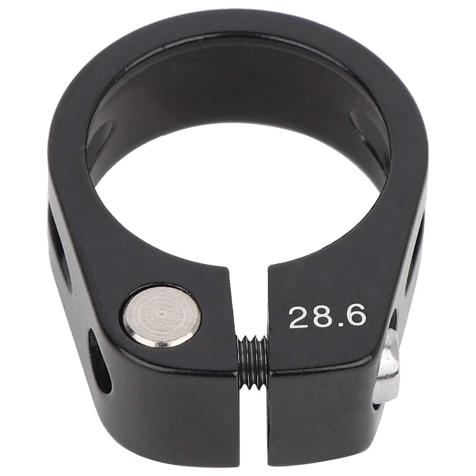 Cansucc 28,6 Mm V-band-klemme Aus Aluminiumlegierung Für Motorradauspuff (schwarz)