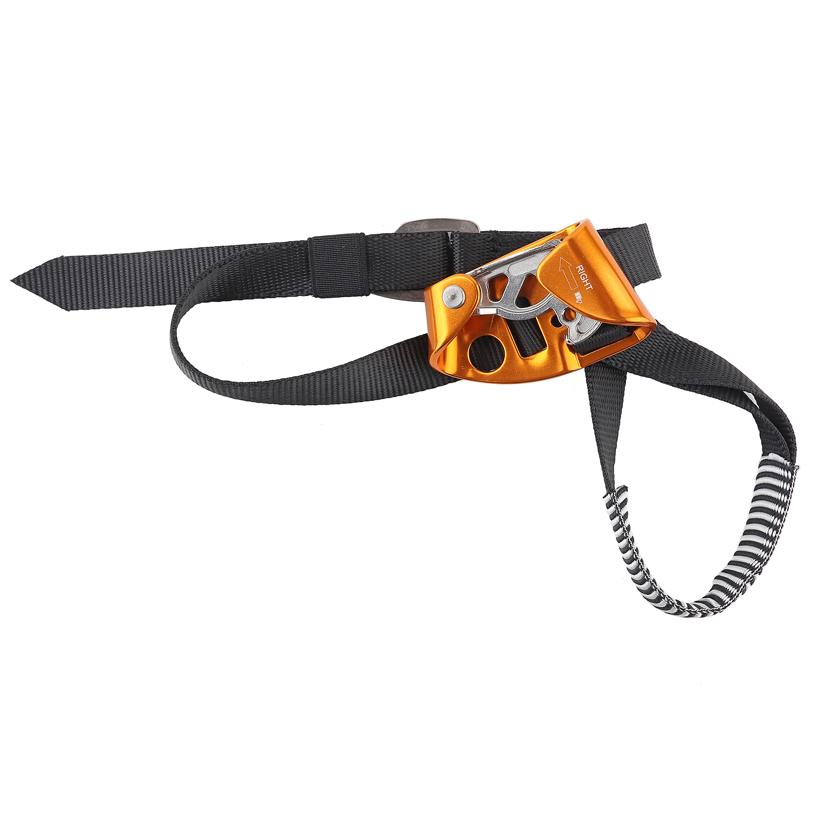 Kletterausrüstung Steigklemme Für Den Rechten Fuß Zum Wandern Und Bergsteigen