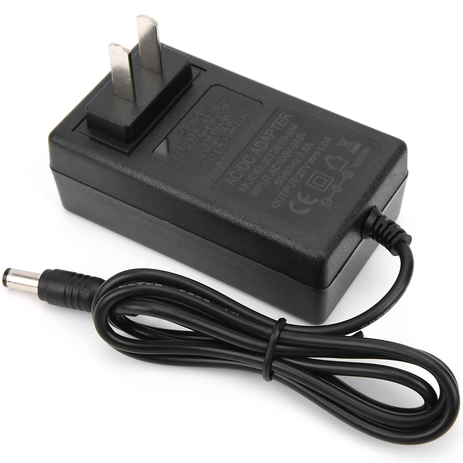 Tragbares 24v 500ma Ladegerät Für Elektroroller Mit 100-240v Us-netzadapter