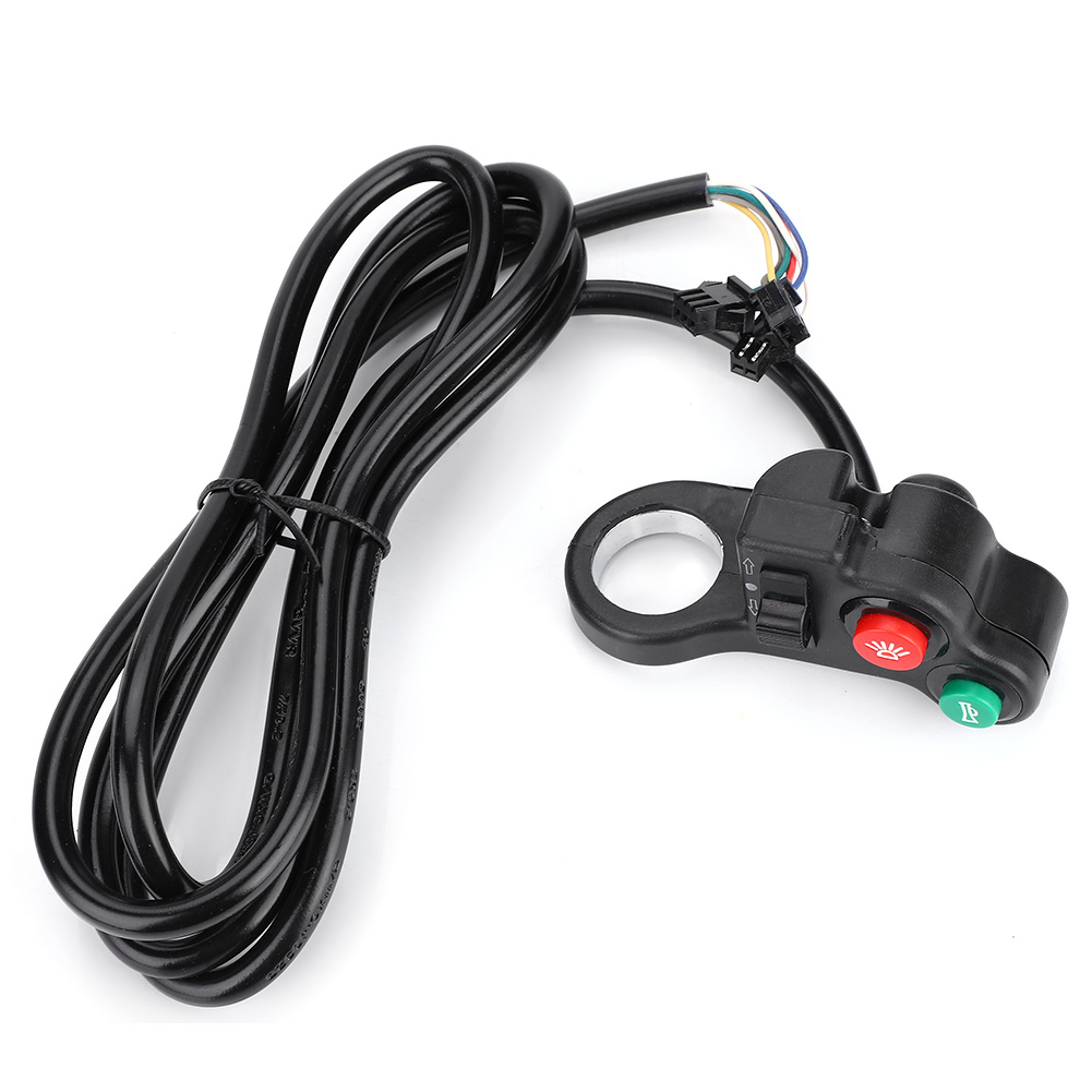 3-in-1-scheinwerfer-, Hupen- Und Blinkerschalter Für Motorrad, Roller Und E-bike Dk-04