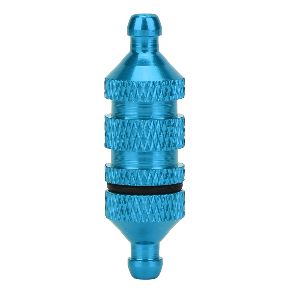 Kraftstofffilter Aus Blauer Aluminiumlegierung Für Rc-autos Im Maßstab 1:8 Und 1:10