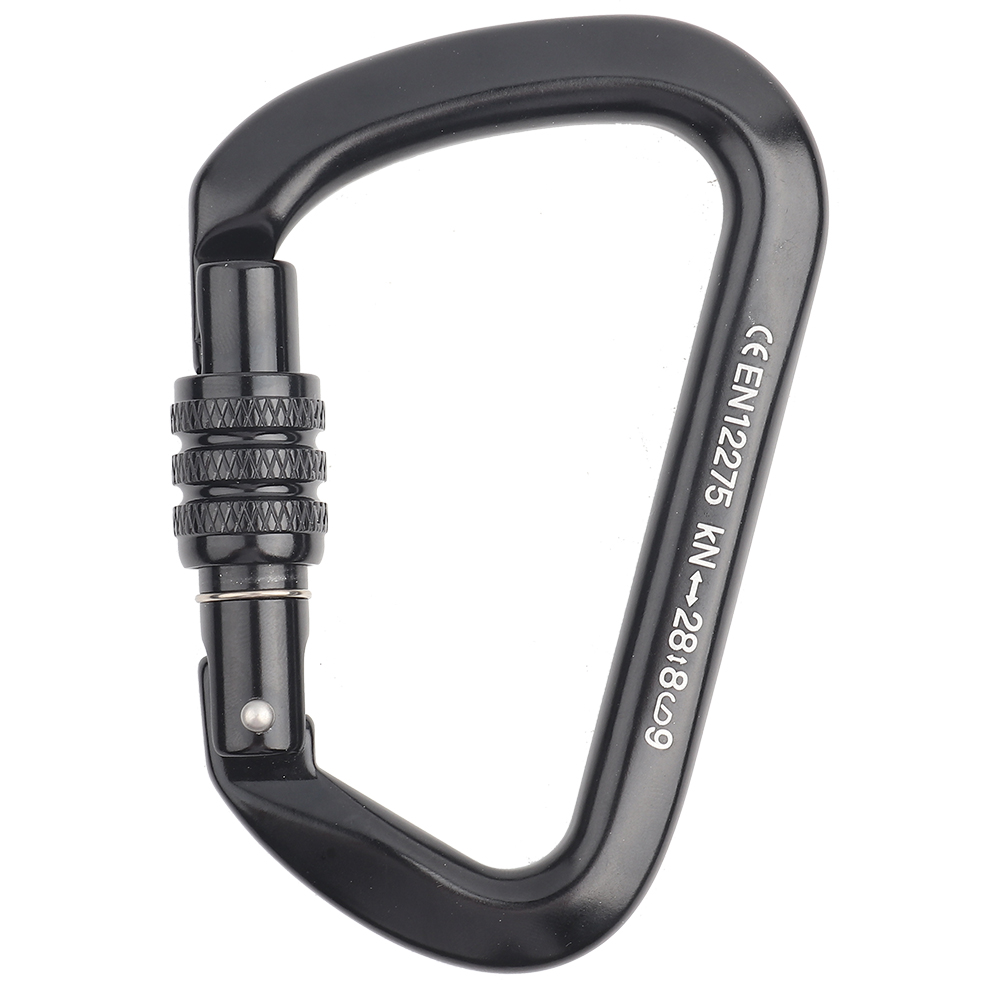 D-förmiger Aluminium-karabiner Für Klettern Und Bergwandern