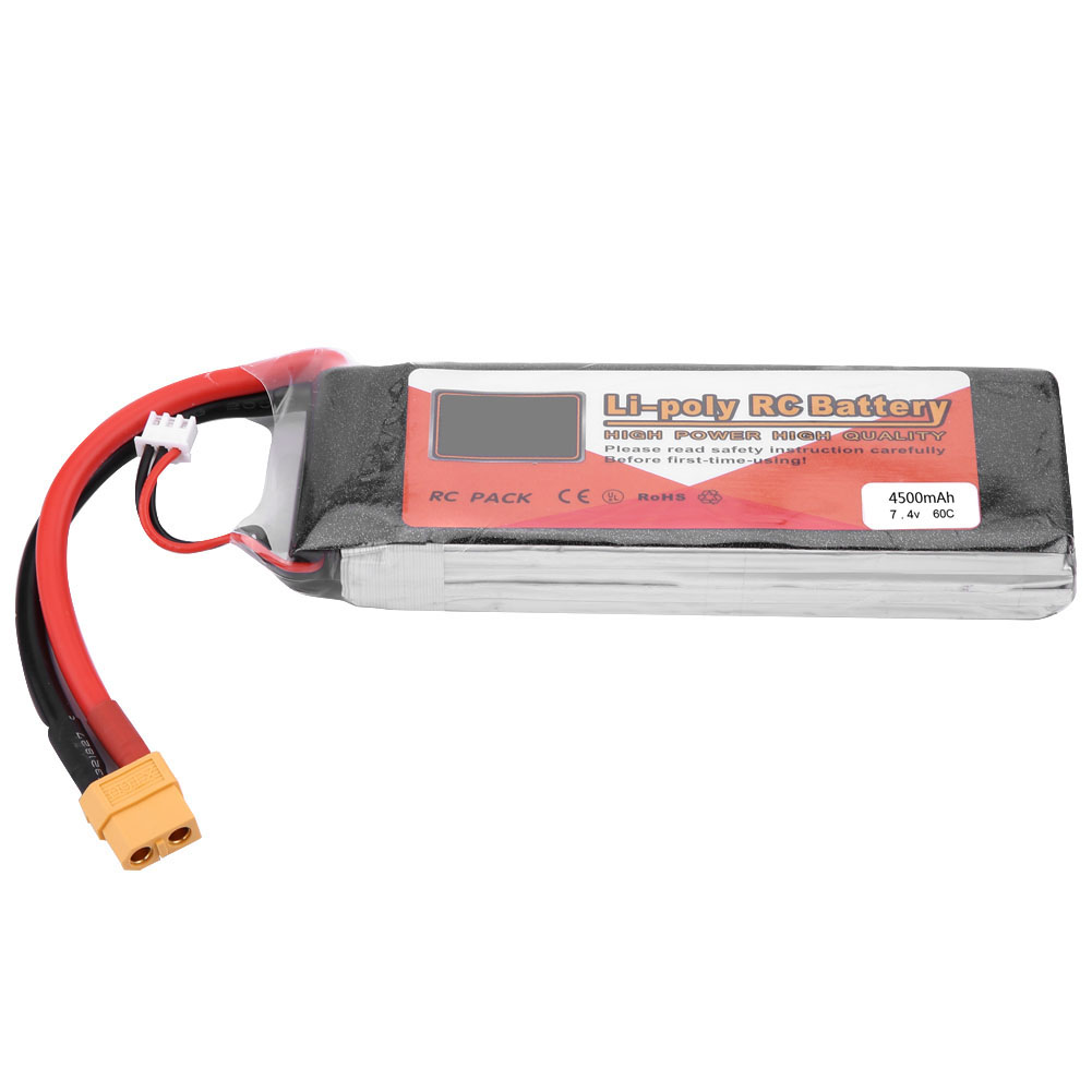 Zop Power 2s 7,4v 4500mah 60c Wiederaufladbarer Lipo-akku Mit Xt60-anschluss Für Rc-modellbau