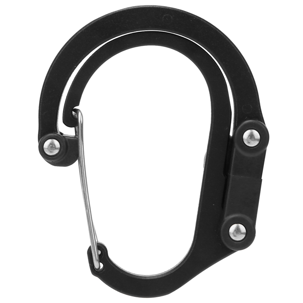 Aluminium-d-ring-karabiner Für Klettern Und Camping, Sicherheitsschlaufe Für Den Schnellen Transport Auf Reisen