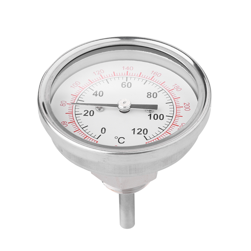 62-mm-analog-bimetallthermometer Für Backofen, Grill Und Bbq – Doppelskala Bis 120 °c