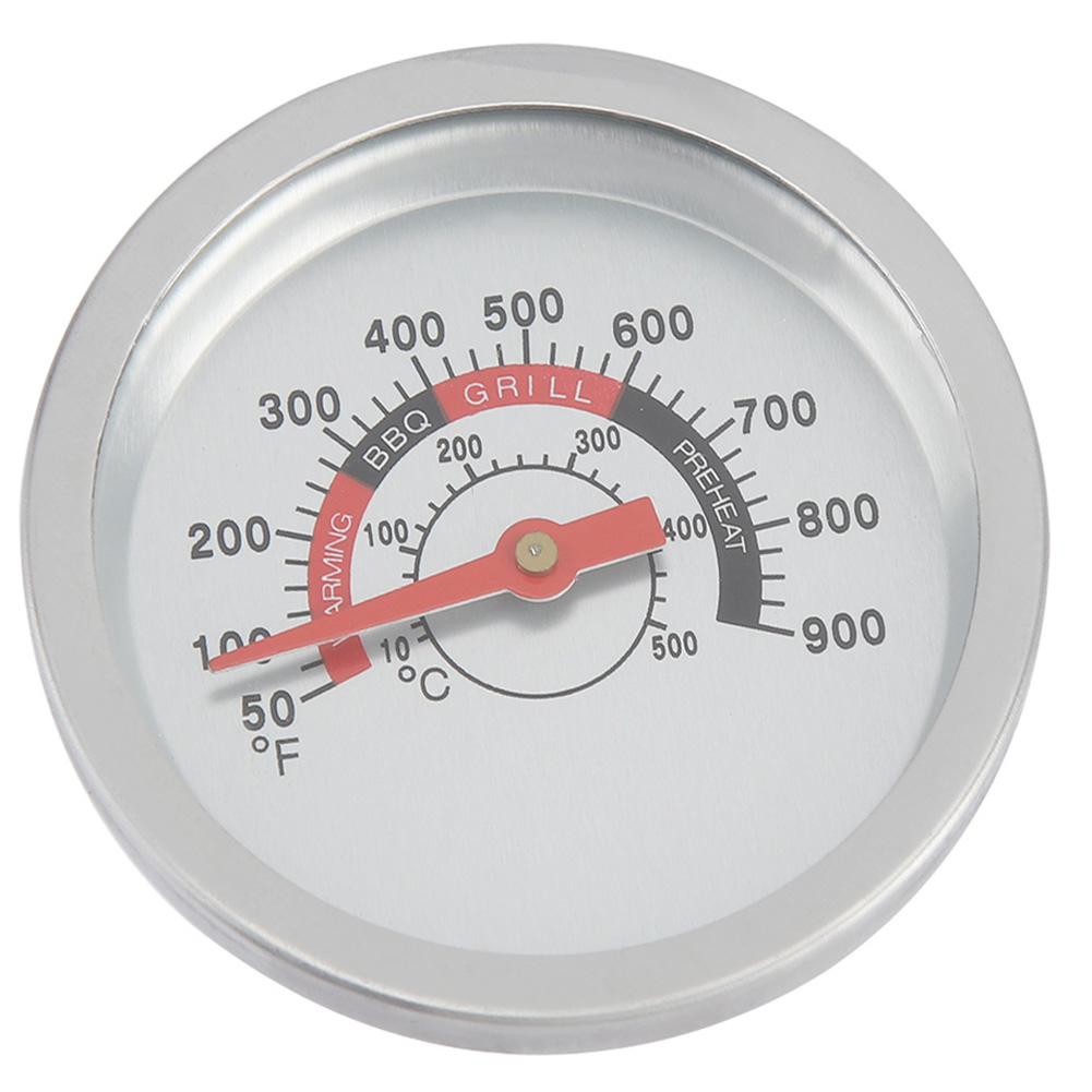 Edelstahl-grillthermometer Für Smoker, 50-900°f