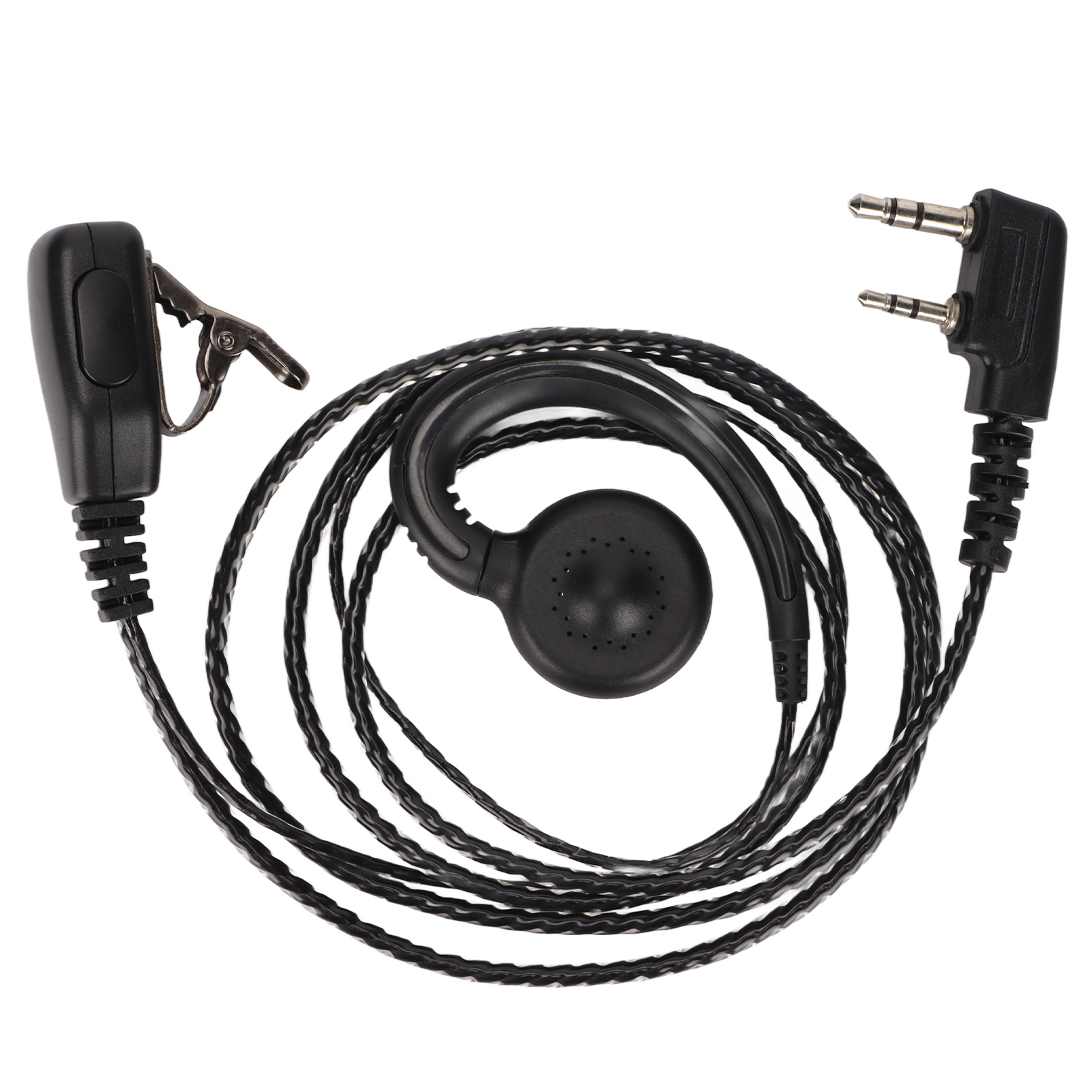 Funk-ohrhörer Mit G-förmiger Ohrschlaufe Für Baofeng Kenwood Wouxun Tyt Walkie-talkies