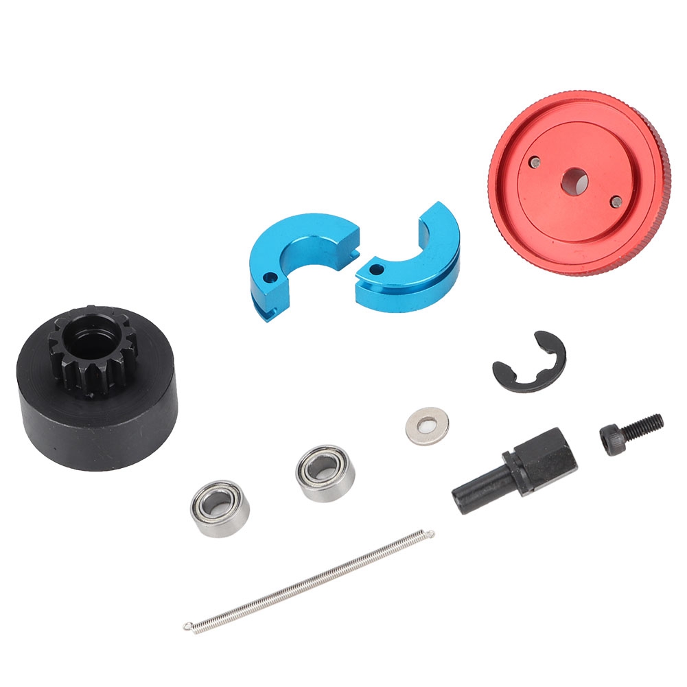 Satz 13t Kupplungsvariator-schwungrad Mit Federn Für 1/10 Rc Nitro-motor (rot)
