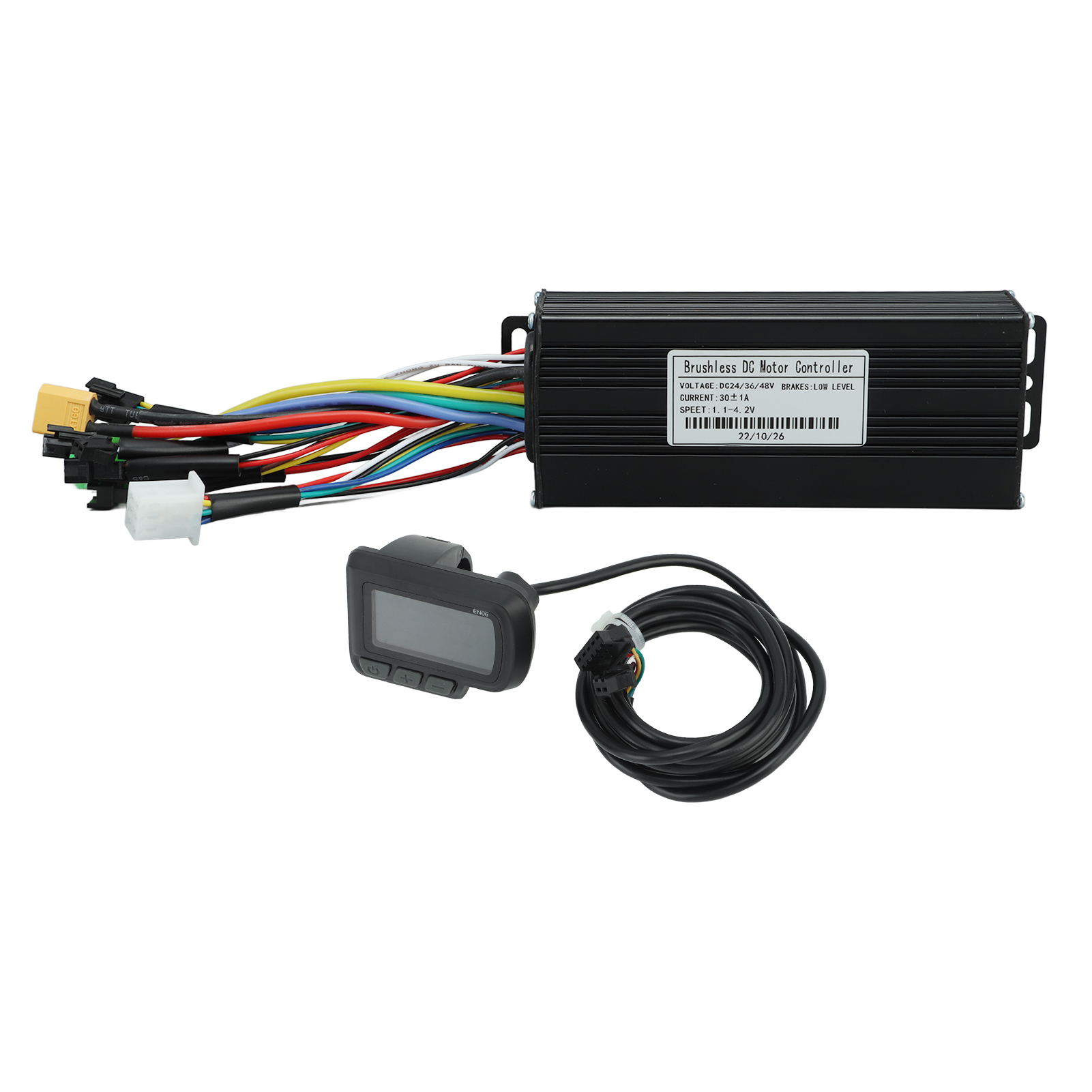 Sinuswellen-lcd-controller 30a 1000w-1500w Für Elektrofahrräder Und -roller 24v-48v