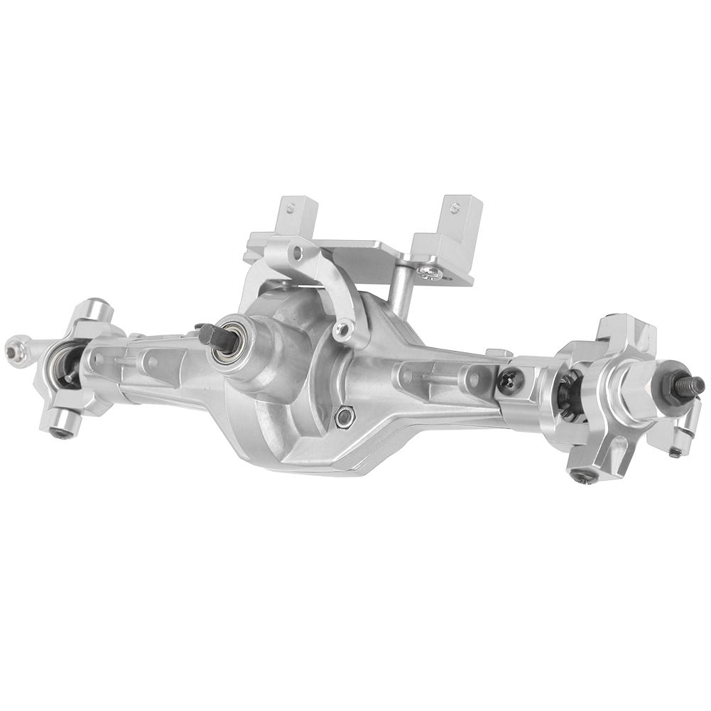 Metall-vorderachse Für Rc-cars, Kompatibel Mit Hsp 94180 Und Rgt 18000, 1/10 Offroad-truck, Silberfarben.
