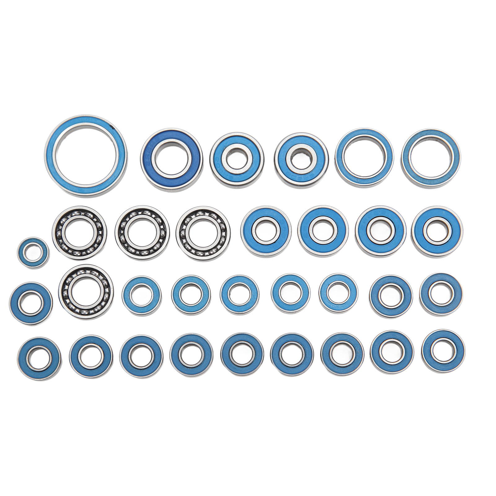 Satz Mit 32 Abgedichteten Stahlkugellagern Für 1/10 Rc-fahrzeuge, Kompatibel Mit Axial Capra 1.9 Und Trail Unlimited.