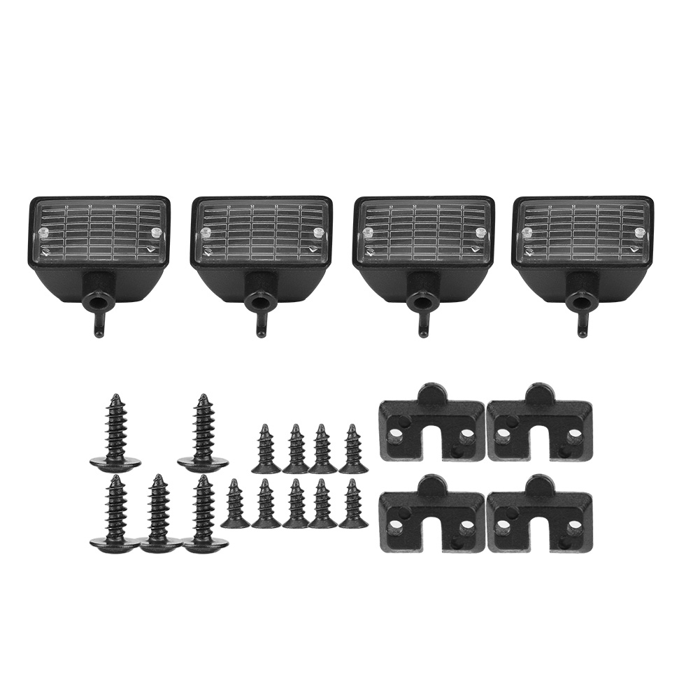Quadratische Led-bordsteinleuchte Für Hsp Redcat Axail Scx10 Modellautos, Beleuchtungsset Für Rc-crawler