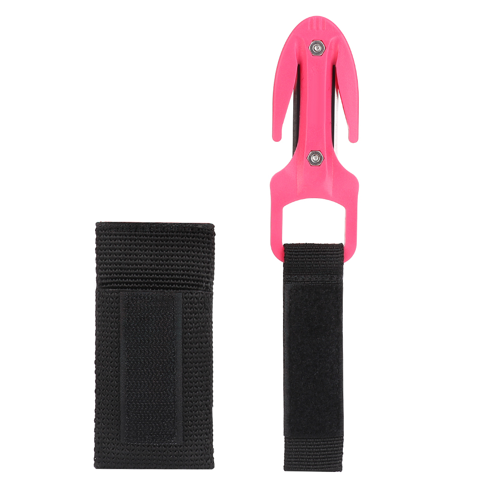Abs-tauchermesser Mit Schneidklinge, Rosa Tauchausrüstung