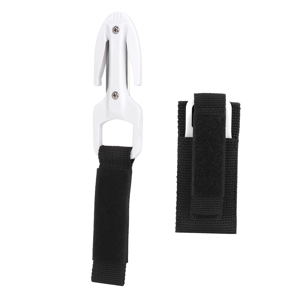 Abs-tauchermesser Mit Scharfer Klinge, Tauchausrüstung In Weiß