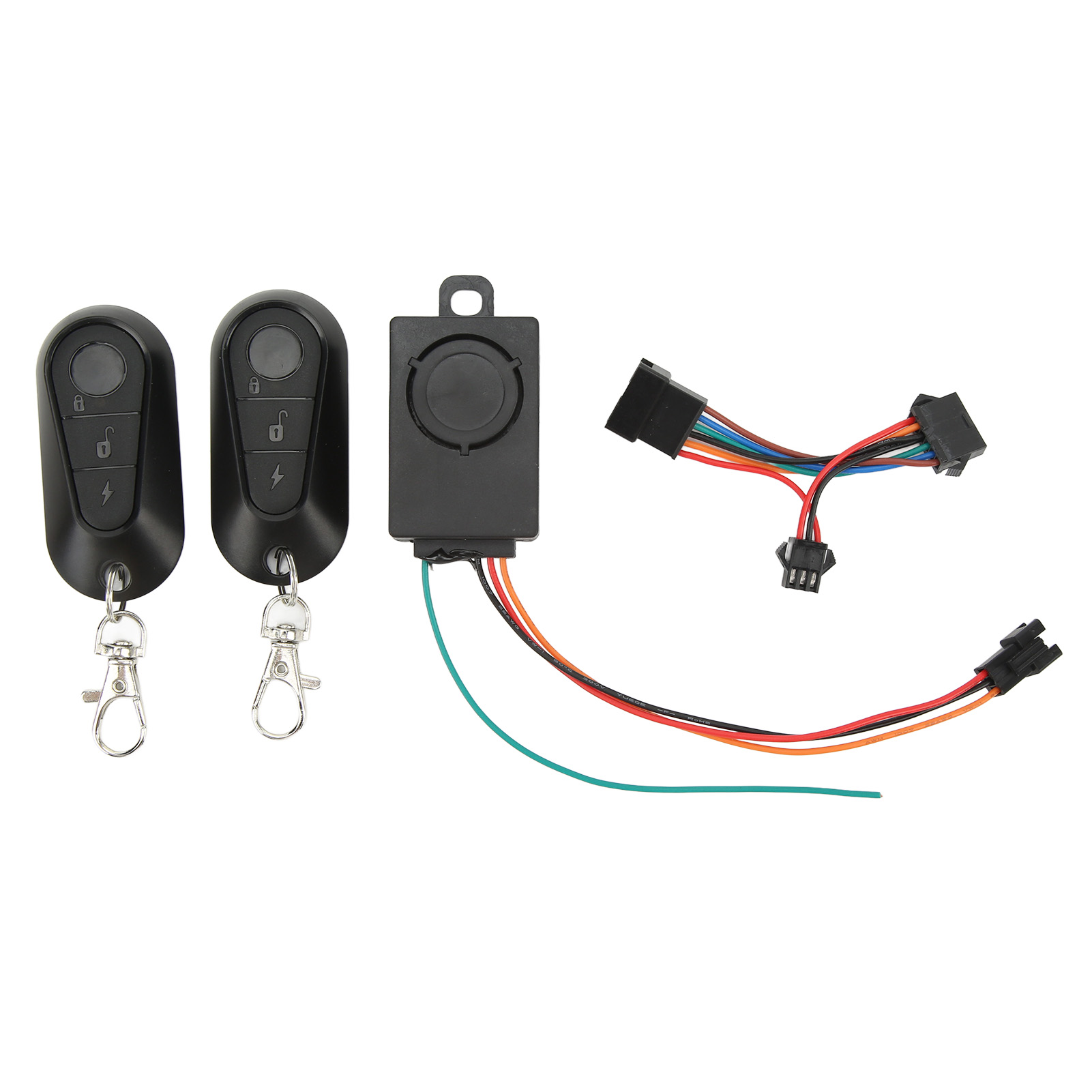 Intelligente Diebstahlalarmanlage Für Fahrräder Und Elektroroller, Kabellos, Fernbedienung, Universell Kompatibel Mit 36-72v.