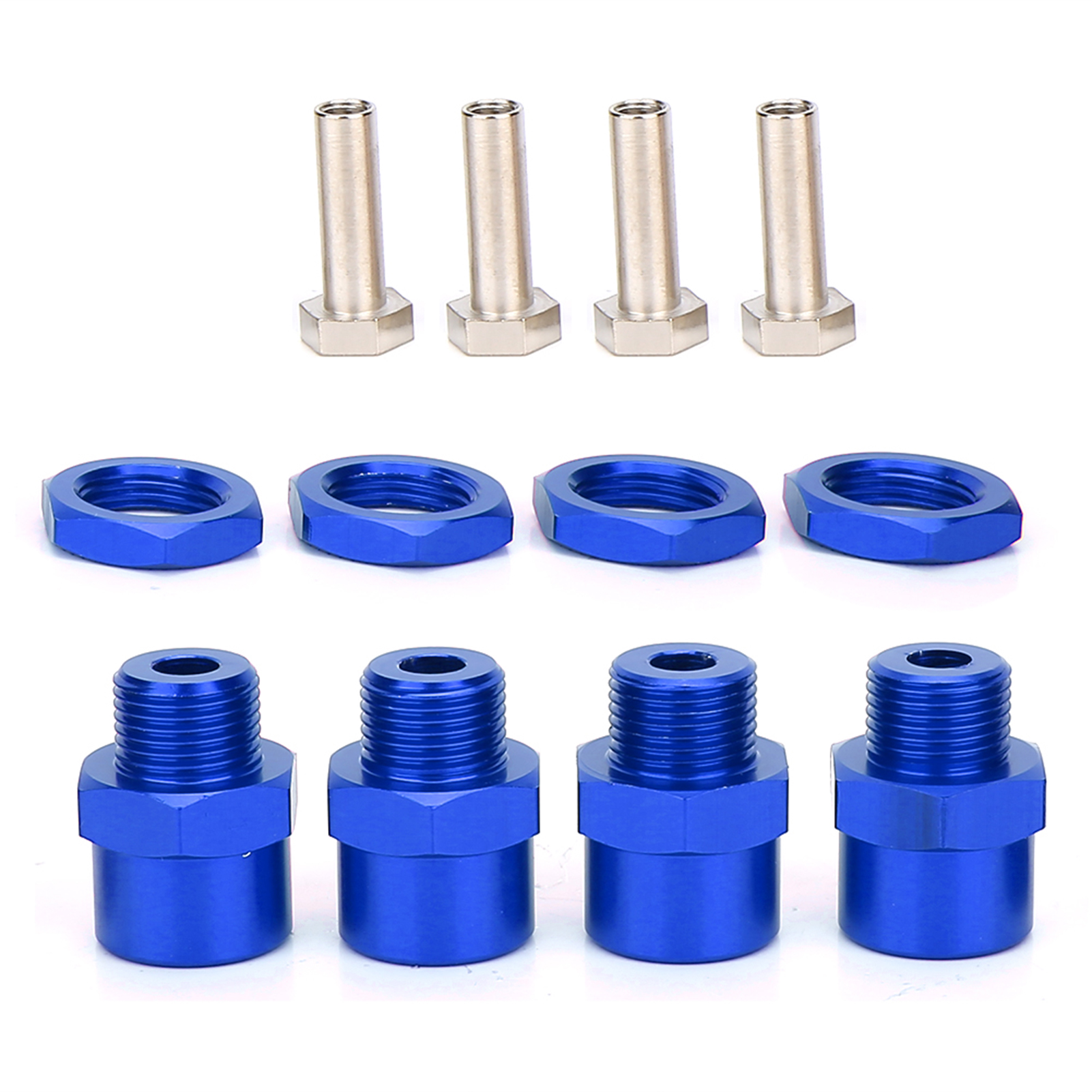 12-mm-auf-17-mm-radnabenadapter Für 1/10 Rc-cars Sakura D4 Hsp 94123 – Blau