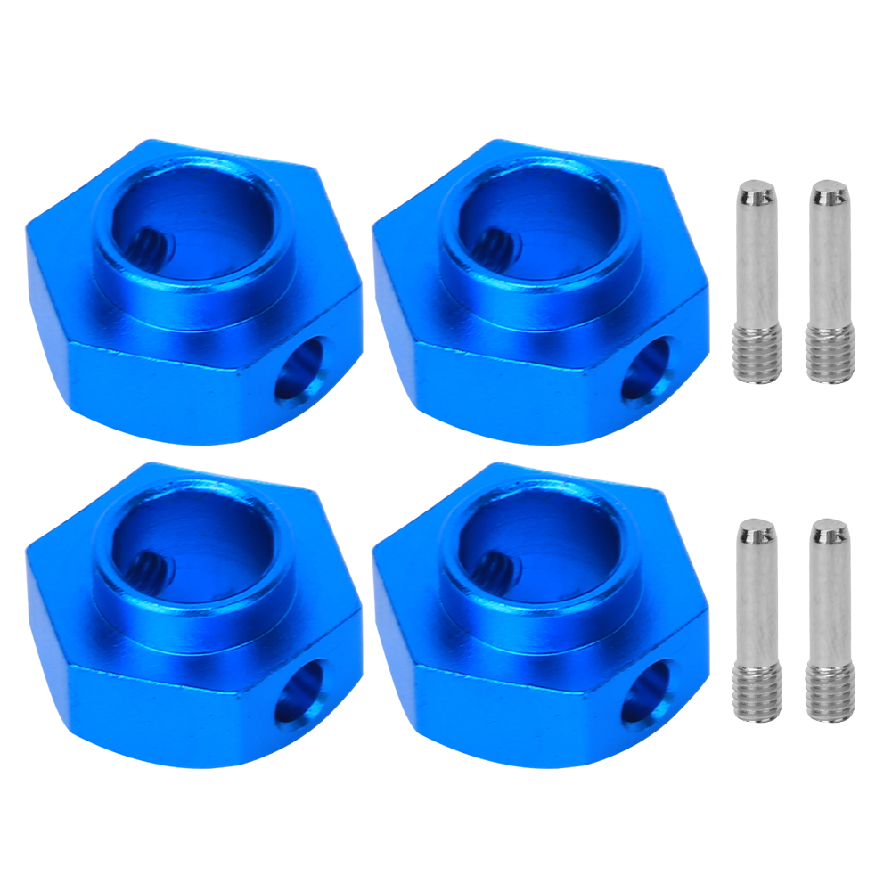 12-mm-metall-sechskantnabenadapter Für Traxxas Trx-4 Ersatzteile, Rc-crawler, 8269b Blau