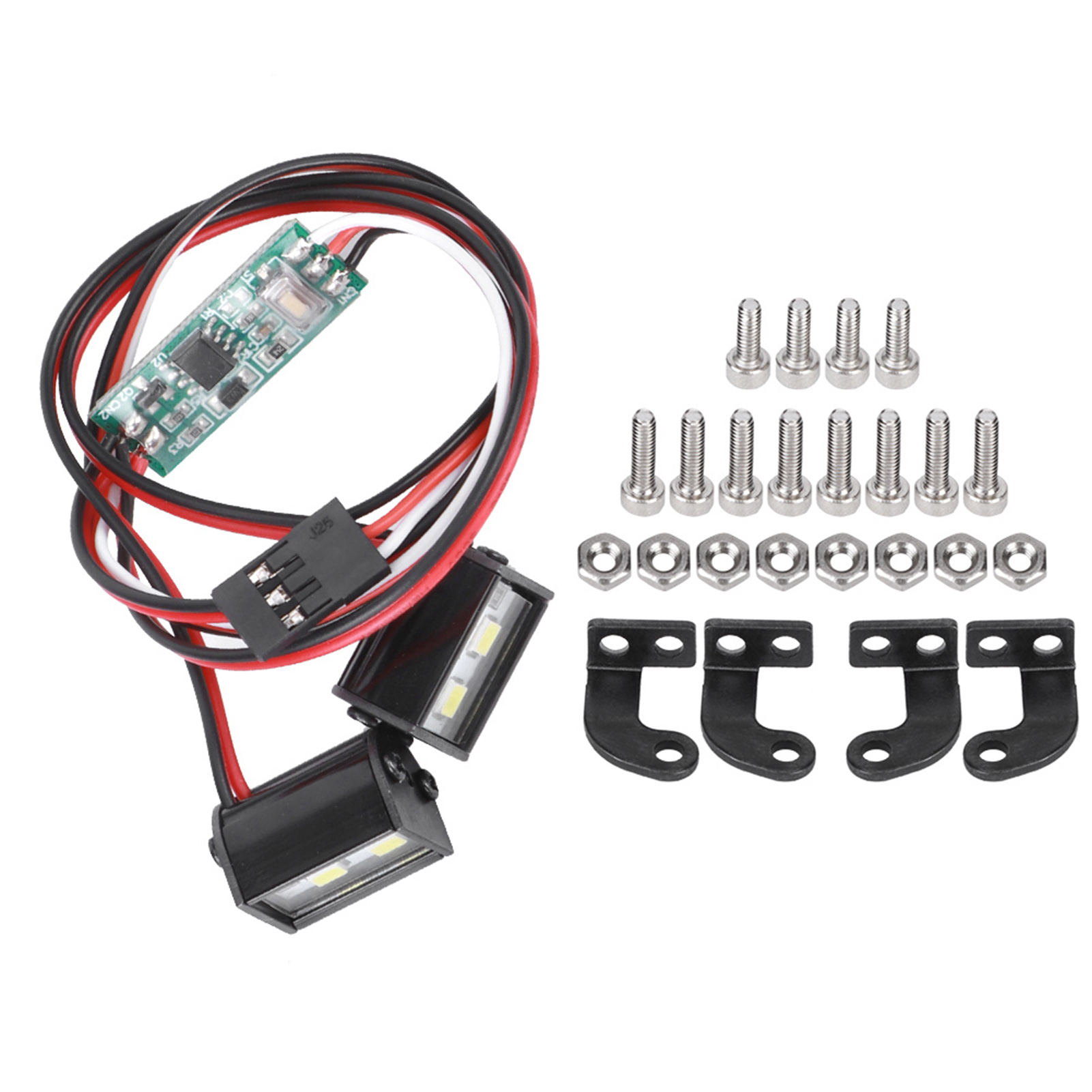Stück 4-led-hochleistungs-dachleuchten (17 Mm) Für Traxxas-modellautos