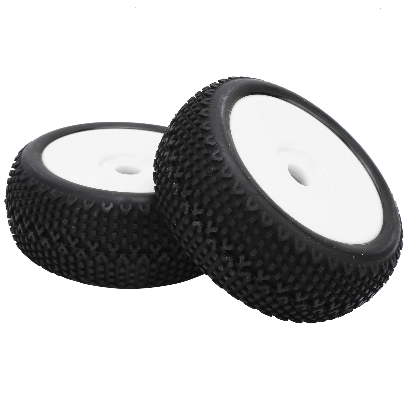 2-teilige 17-mm-sechskant-gummifelge Für 1/8 Rc-crawler, Ersatzradzubehör