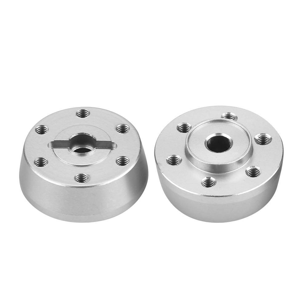 Sechskant-nabenadapter Aus Aluminiumlegierung Für Die Vorderachse Von Rc-cars Axial Rock Racer 90026 (silber)