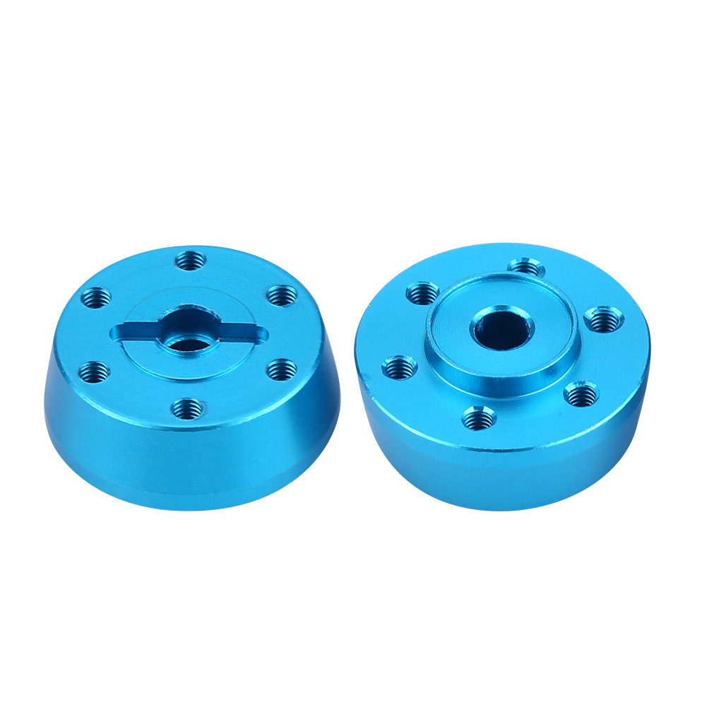 Sechskant-nabenadapter Aus Aluminiumlegierung Für Die Vorderachse Von Rc-cars Axial Rock Racer 90026 (blau)